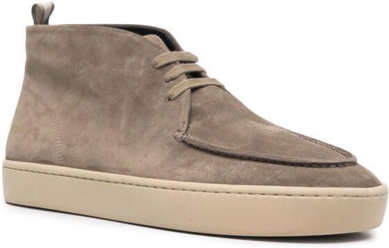 Officine Creative Chukka laarzen van suède Beige