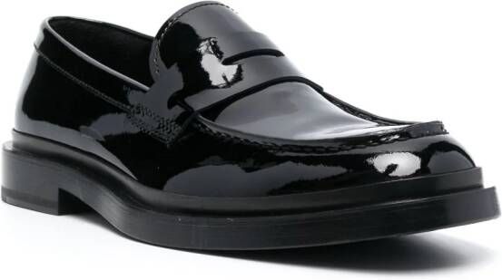 Officine Creative Concrete 009 loafers van lakleer Zwart