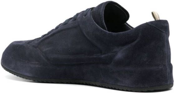 Officine Creative Covered 001 suède sneakers Blauw