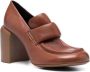 Officine Creative Esther leren pumps Bruin - Thumbnail 2