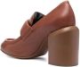 Officine Creative Esther leren pumps Bruin - Thumbnail 3