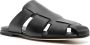 Officine Creative Fidel leren slippers Zwart - Thumbnail 2