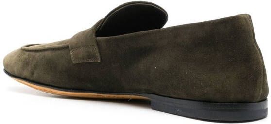 Officine Creative Guya suède loafers Groen