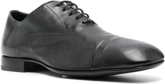 Officine Creative Harvey leren Oxford schoenen Zwart