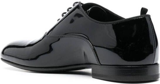 Officine Creative Harvey Oxford lakleren schoenen Zwart