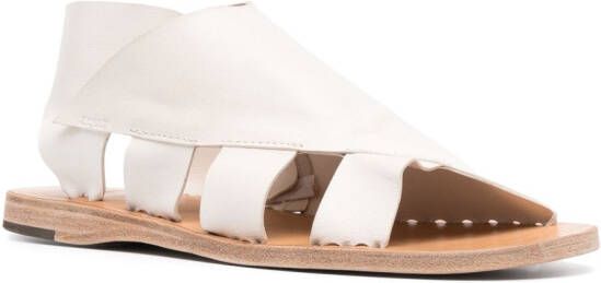 Officine Creative Itaca leren sandalen Beige