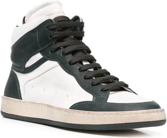 Officine Creative Kareem sneakers met vlakken Wit