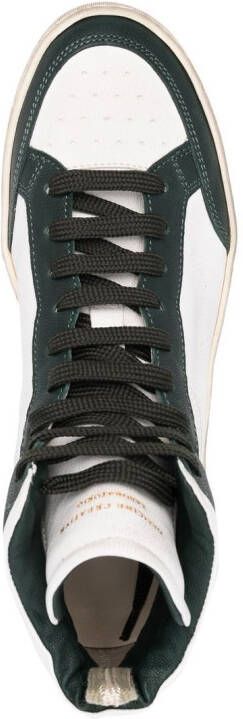 Officine Creative Kareem sneakers met vlakken Wit