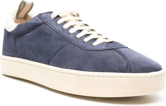 Officine Creative Karma 001 suède sneakers Blauw