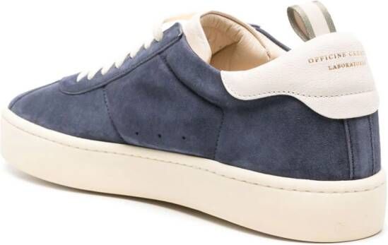 Officine Creative Karma 001 suède sneakers Blauw