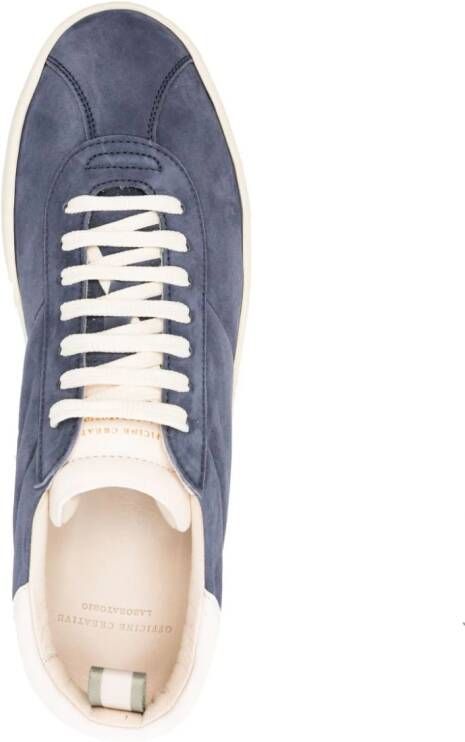 Officine Creative Karma 001 suède sneakers Blauw