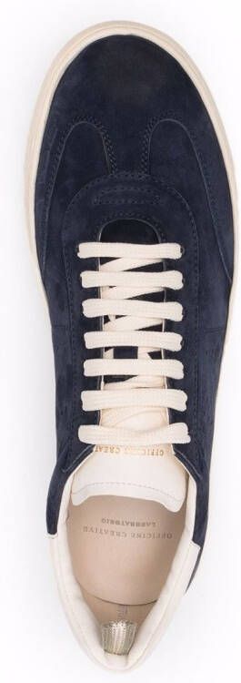 Officine Creative Kombo tweekleurige sneakers Blauw