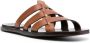 Officine Creative Kontaire leren sandalen Bruin - Thumbnail 2