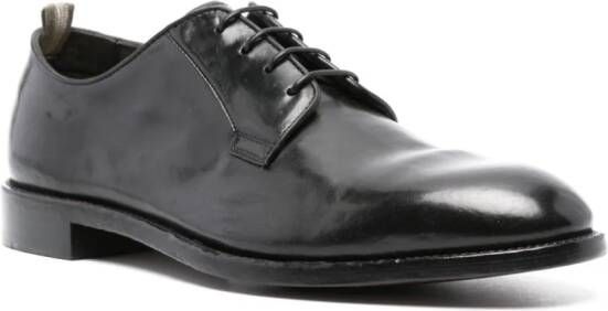 Officine Creative Leren Derby schoenen Zwart