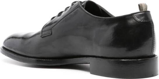 Officine Creative Leren Derby schoenen Zwart