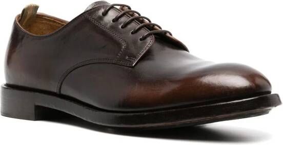 Officine Creative Leren derby schoenen Bruin