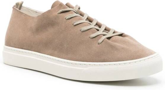 Officine Creative Leggera 001 suède sneakers Beige