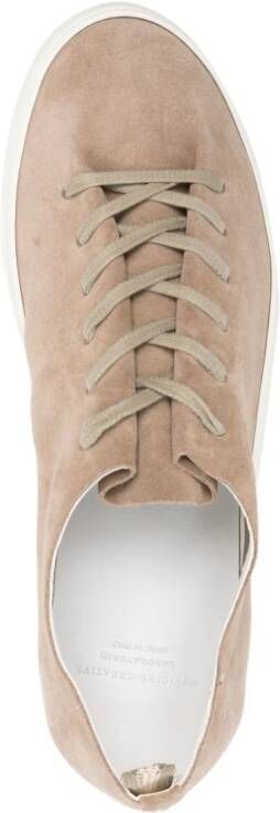 Officine Creative Leggera 001 suède sneakers Beige