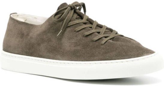 Officine Creative Leggera suède sneakers Groen