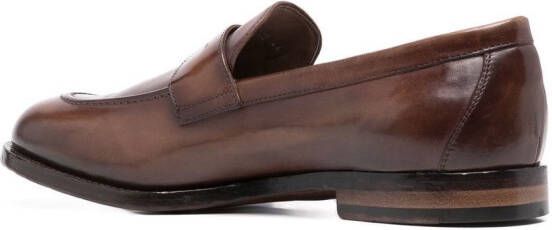 Officine Creative Leren loafers Bruin
