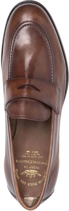 Officine Creative Leren loafers Bruin