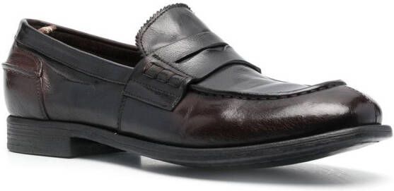 Officine Creative Leren loafers Bruin