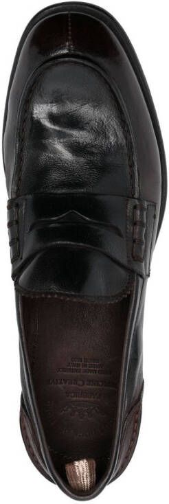 Officine Creative Leren loafers Bruin