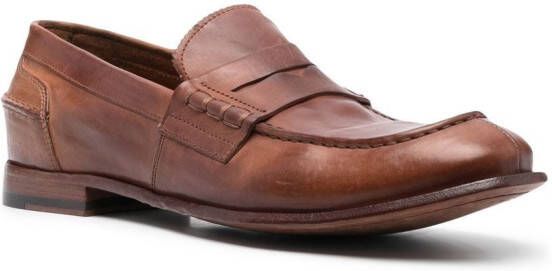 Officine Creative Leren loafers Bruin