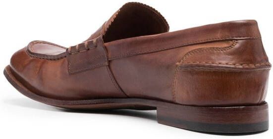 Officine Creative Leren loafers Bruin