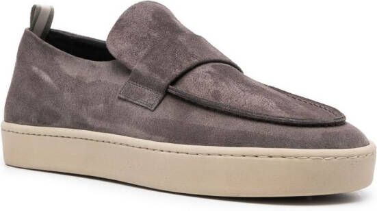 Officine Creative Leren loafers Grijs