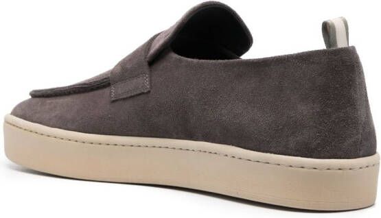 Officine Creative Leren loafers Grijs