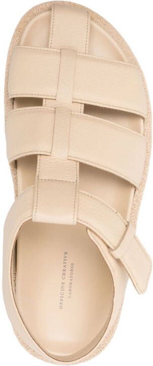 Officine Creative Leren sandalen Beige