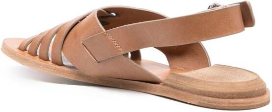 Officine Creative Leren sandalen Bruin