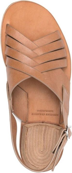 Officine Creative Leren sandalen Bruin