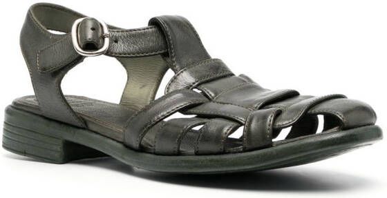 Officine Creative Leren sandalen Groen