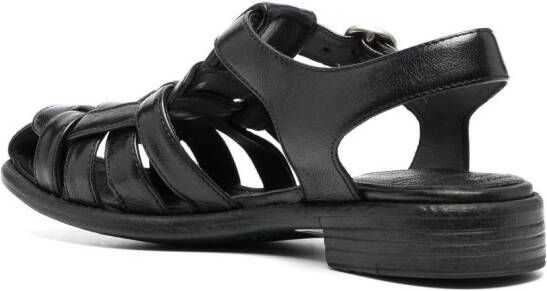 Officine Creative Leren sandalen Zwart