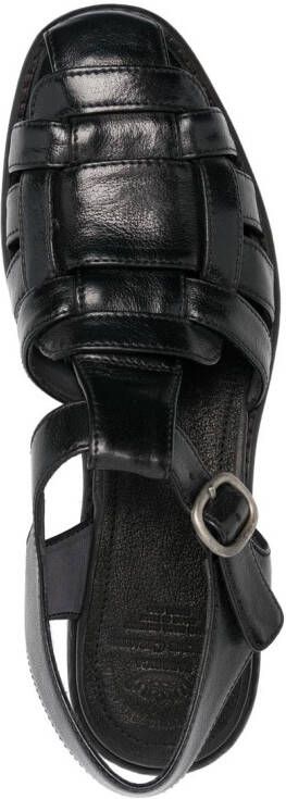 Officine Creative Leren sandalen Zwart