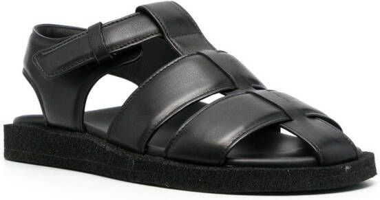 Officine Creative Leren sandalen Zwart