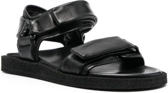 Officine Creative Leren sandalen Zwart