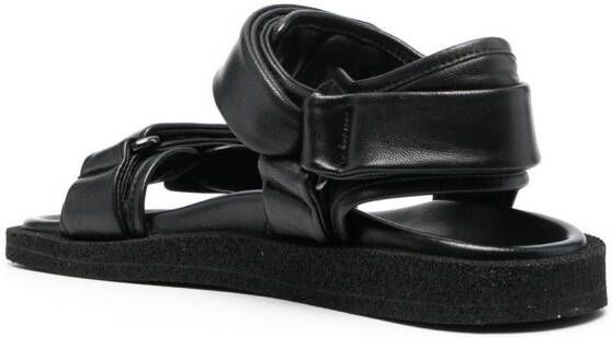 Officine Creative Leren sandalen Zwart