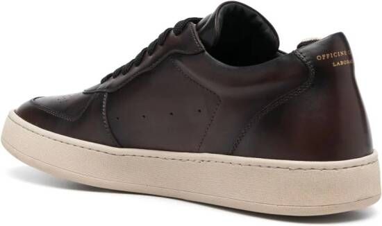 Officine Creative Leren sneakers Bruin