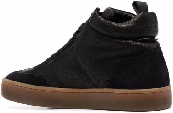 Officine Creative Leren sneakers Zwart