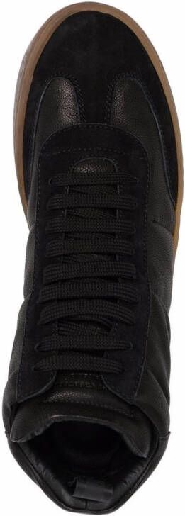 Officine Creative Leren sneakers Zwart