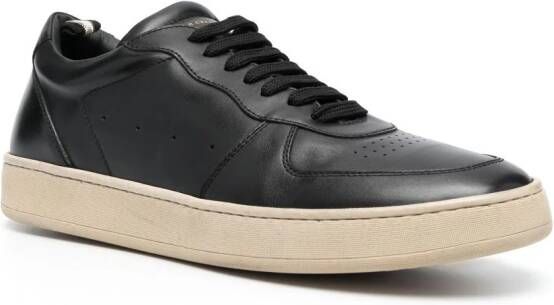 Officine Creative Leren sneakers Zwart