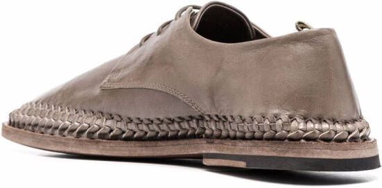 Officine Creative Leren veterschoenen Beige