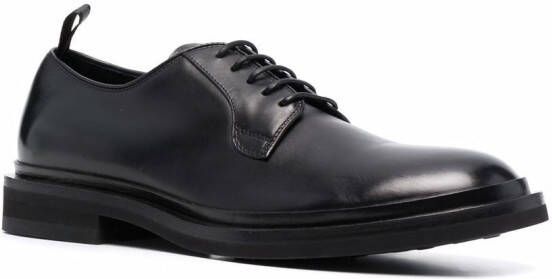 Officine Creative Leren veterschoenen Zwart