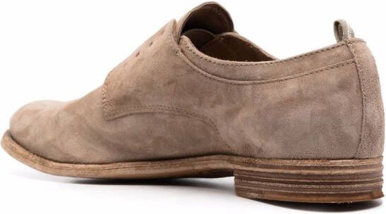 Officine Creative Lexikon Oxford suède schoenen Beige