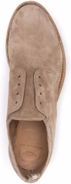 Officine Creative Lexikon Oxford suède schoenen Beige