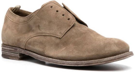 Officine Creative Lexikon suède loafers Beige