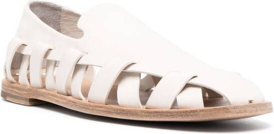 Officine Creative Miles 003 leren sandalen Beige